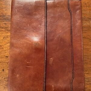 Vintage Cole Haan Brown Leather Organizer